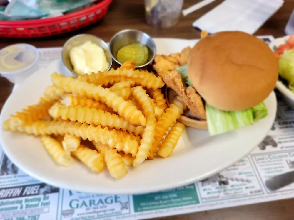 Bacon Ranch Chicken Burger