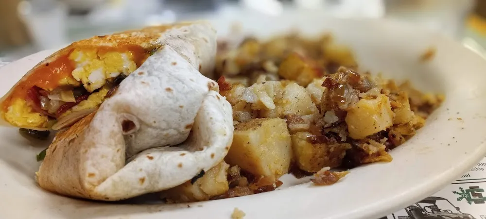 Breakfast Burrito & Home-Fries